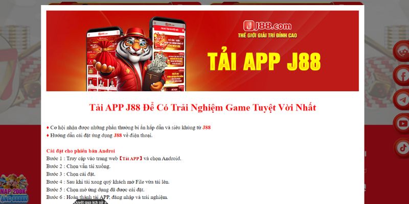 Khuyến mãi J88 tải app mang đến giá trị rất lớn