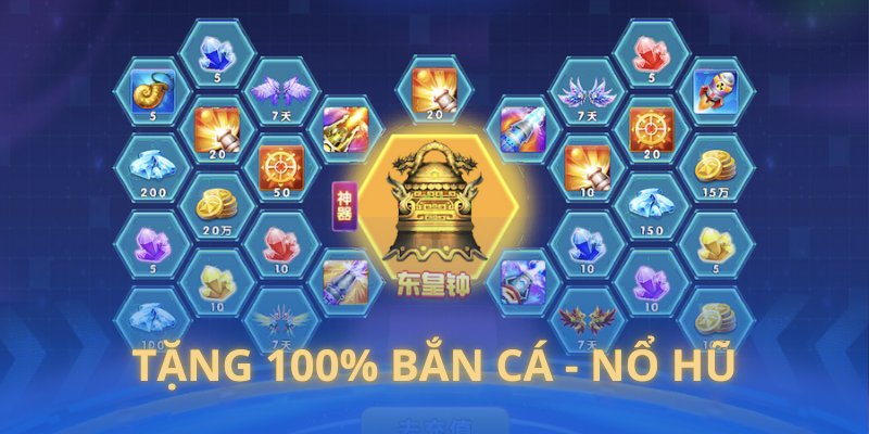 Chương Trình Tặng 100% Bắn Cá - Nổ Hũ Cực Đỉnh Tại J88 